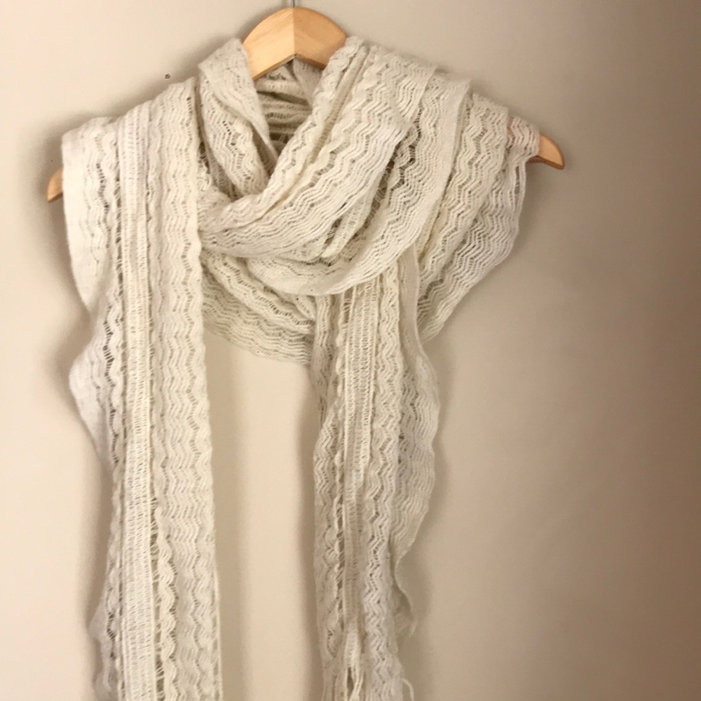 Nordstrom Ivory Scarf